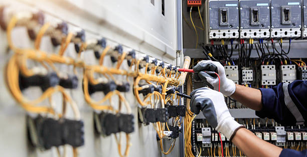 Professional Electrician technician working in Jamesburg, NJ